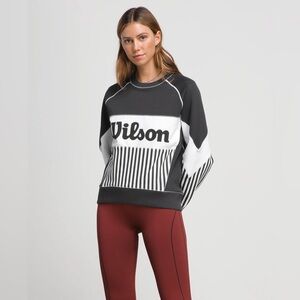 Wilson Millennium Crewneck Logo Sweatshirt